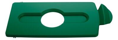 COUVERCLE POUR BOUTEILLES ET CANETTES SLIM JIM VERT PAR RUBBERMAID