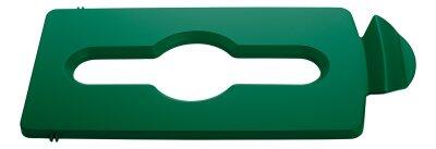 COUVERCLE RECYCLAGE MÉLANGÉ SLIM JIM VERTRUBBERMAID