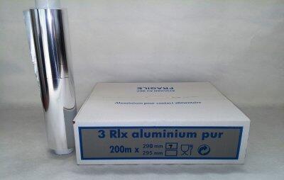 ALUMINIUM RLX 200X0,29M EP 10µ RECHARGE X1