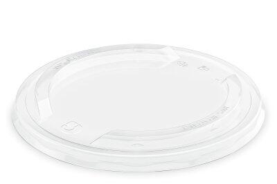 COUVERCLE RPET TRANSPARENT SALADIER 1300ML C/6X50