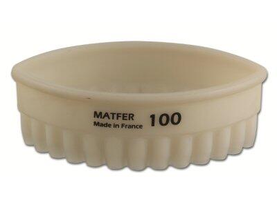 EMPORTE-PIÈCE OVALE CANNÉ MATFER 100MM - MATÉRIEL DE DÉCOUPE