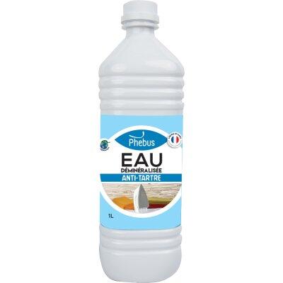 EAU DÉMINÉRALISÉE TECHNIQUE 1L ANTI-CALCAIRE PHEBUS