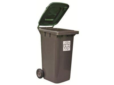 POUBELLE DE TRI SÉLECTIF MATFER 120L VERT