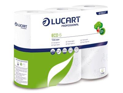 PAPIER TOILETTE OUATE RECYCLÉE ECOLABEL 200 FEUILLES 2 PLIS - 96 ROULEAUX