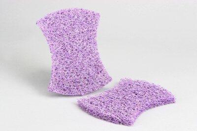 TAMPON A RECURER SCOTCH BRITE 133X102MM POURPRE X24 - 2