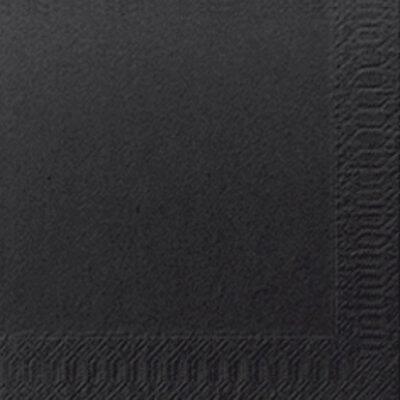 SERVIETTES OUATE NOIR 24X24CM PLIAGE 4 (C/8X300) - DUNI