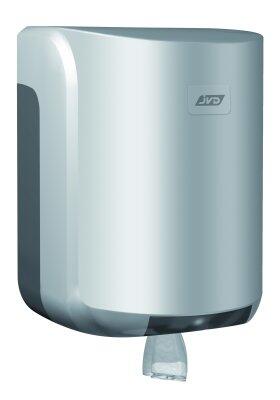 DISTRIBUTEUR DE PAPIER CLEANLINE DÉVIDOIRE CENTRAL 450 FORMATS GRIS