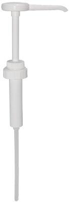 POMPE POUR BIDON 5L BLANCHE 42MM DOSE 10ML MARQUEE