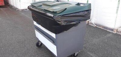 HOUSSE CONTAINER 330L PEBD 60µ 1310X1350MM NOIR C/5X10