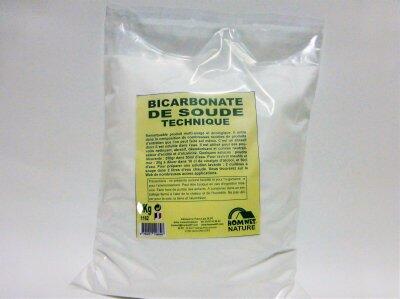 BICARBONATE DE SOUDE ALIMENTAIRE ET TECHNIQUE 1KG