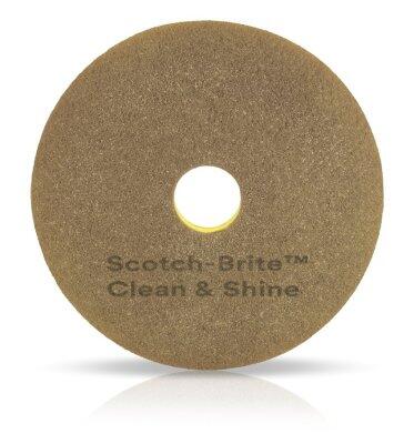 DISQUE 406 3M 2EN1 SCOTCH BRITE CLEAN & SHINE BEIGE CX5