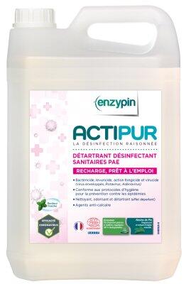 DETARTRANT DESINFECTANT SANITAIRES ACTIPUR PAE ECOCERT 5L - 2