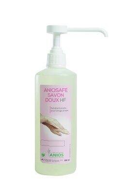 SAVON DOUX ANIOSAFE 500ML POUR CORPS & MAINS, PH NEUTRE, HYDRATANT - LOT DE 12