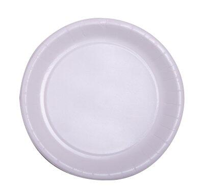 ASSIETTE RONDE EN CARTON BLANC DIAM 22 C/16X50