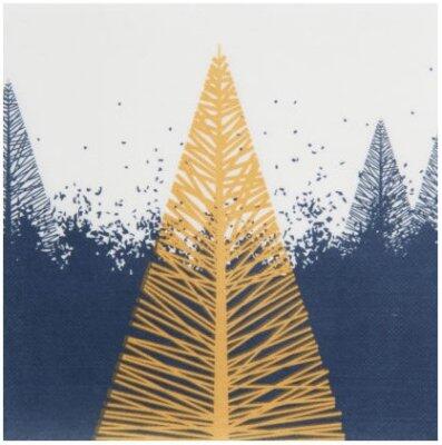 SERVIETTES CELI-OUATE 38X38 PLIAGE 4 LUMIÈRES DE LA NUIT X50