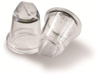 DOUILLES DROITES ROSE MATFER POUR DÉCORATION, LOT DE 2