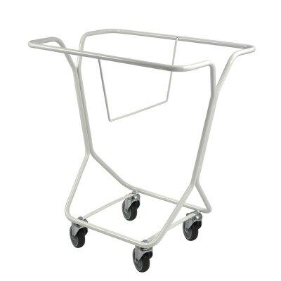 CHARIOT 4 ROUES POUR CORBEILLE A LINGE