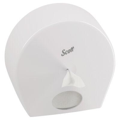 DISTRIBUTEUR PAPIER TOILETTE JUMBO SCOTT CONTROL MAXI BLANC