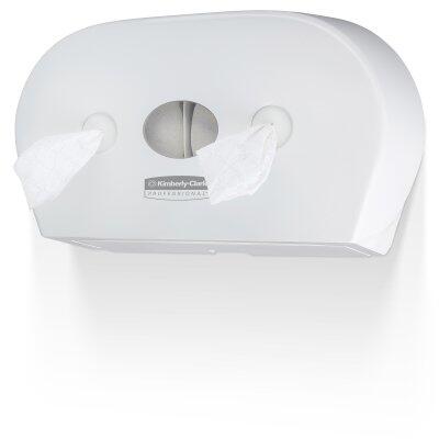 DISTRIBUTEUR ROULEAUX PAPIER TOILETTE MINI AQUARIUS™ BLANC - 2