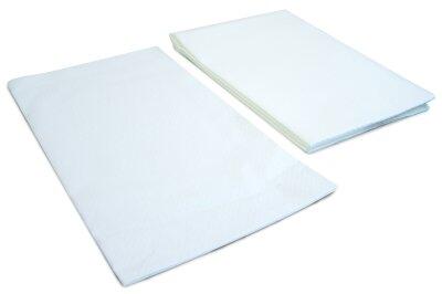 DRAP DE BAIN AIRLAID GAUFRE 80X120CM 70G BLANC C/50