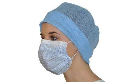 MASQUE MEDICAL BLEU TYPE IIR A ELASTIQUES X50