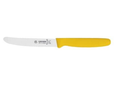 COUTEAU CRANTÉ MATFER MANCHE JAUNE - MATÉRIEL DE DÉCOUPE