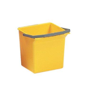 SEAU 6L JAUNE POLYPROPYLÈNE TECHLINE