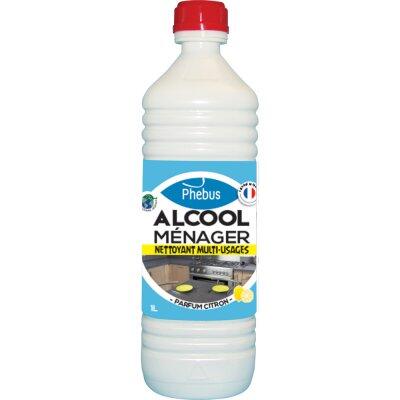 ALCOOL MENAGER CITRON SUPÉRIEUR 70° - NETTOYAGE MULTI-SURFACES 1L