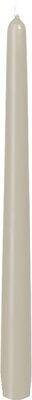 BOUGIE ANTIQUE 250X22MM BEIGE GRÈGE (LOT DE 2X50)