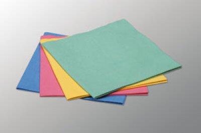 LAVETTE NT MICROFIBRE EVOLON 130 40X42CM 130G/M2 VERT SCT X5