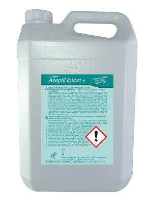 LOTION ANTISEPTIQUE MAINS ASEPTIL + 5L