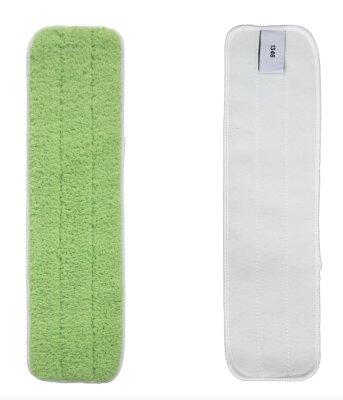 FRANGE LAV DEP MICROF GRAT VELCRO 700G 47X12CM VERT ECOL NS