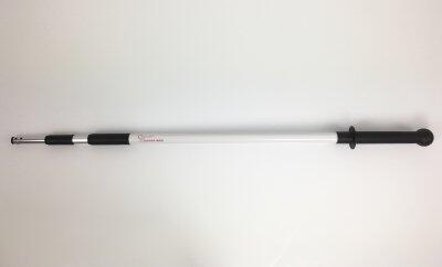 MANCHE TÉLESCOPIQUE ERGONOMIQUE ALU D29MM 1.15-2.65M BLANC