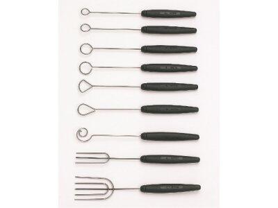 BROCHE À TREMPER RONDE EN INOX 10CM MATFER - BOULANGERIE ET PÂTISSERIE