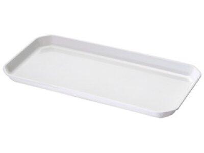 PLATEAU EN ABS BLANC MATFER 20X40X2.5CM - TRAITEUR & RÉCEPTION