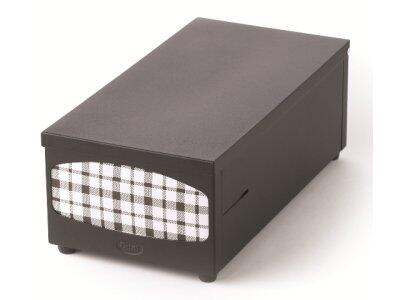 DISTRIBUTEUR DE SERVIETTES EN ACIER NOIR MATFER