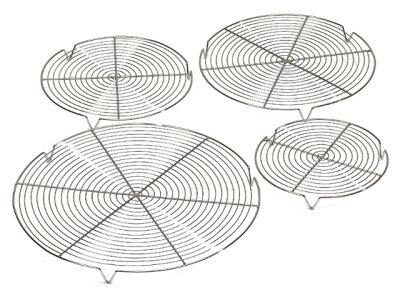 GRILLE RONDE CHROMÉE SUR PIEDS 320MM MATFER - CUISSON