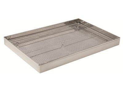 ÉGOUTTOIR INOX MATFER 600X400 POUR BOULANGERIE ET PÂTISSERIE