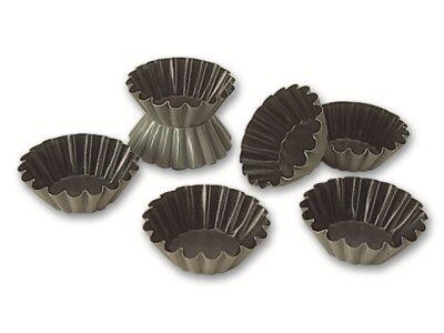 MOULE BRIOCHE FINE EXOPAN MATFER 70, LOT DE 25