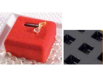 MOULE FLEXIPAN MATFER ÉCRIN 65X65X35MM POUR ROBOTS CULINAIRE