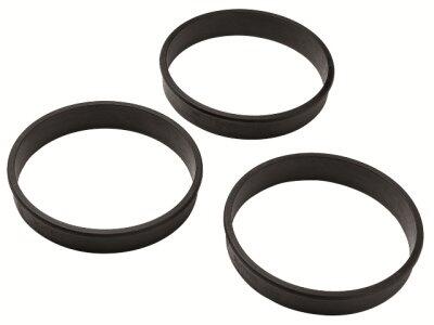 CERCLE À TARTE EXOGLASS MATFER D90H19 - LOT DE 6