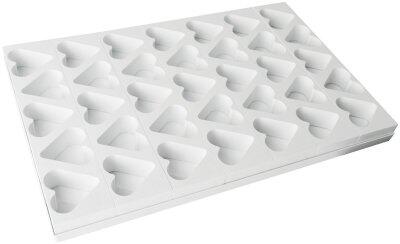PLAQUE MULTIMOULE "VIRGULE" MATFER EN PLASTIQUE 60X40 CM