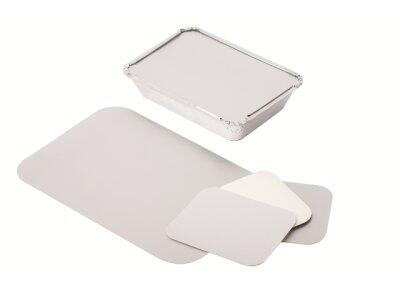 COUVERCLE EN CARTON ALUMINISÉ POUR BARQUETTES BV MATFER - LOT DE 400