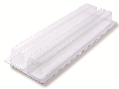 MOULE À BÛCHE RAINURÉ MATFER PS 80X60X57MM PACK DE 20