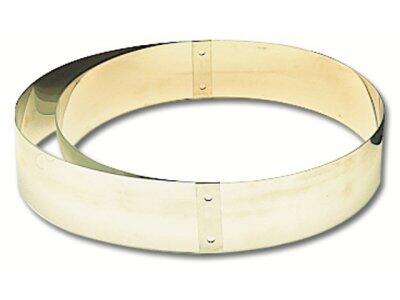 CERCLE À MOUSSE EXTENSIBLE INOX H.45MM MATFER - PÂTISSERIE