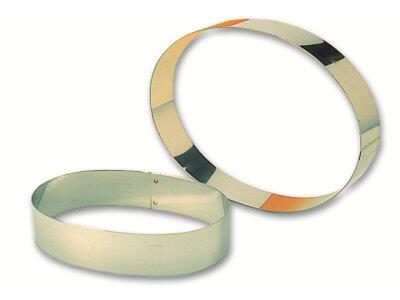 MOULE À MOUSSE OVALE INOX MATFER 190X120MM