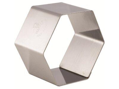 FORMES INDIVIDUELLES MATFER NONNETTES INOX HEXAGONALES 70X70X40MM X4