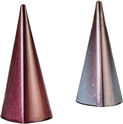 MOULE MATFER 28 PYRAMIDES TRIANGLE POUR PÂTISSERIE - TRANSPARENT