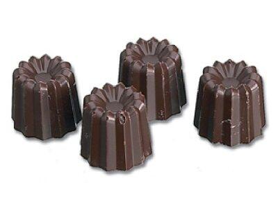 MOULE MATFER 40 CANNELÉS 24X24MM SANS BPA POUR BOULANGERIE