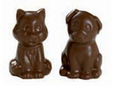 MOULE MATFER 2 CHATS 85X55MM SANS BPA - PÂTISSERIE ET CHOCOLATERIE